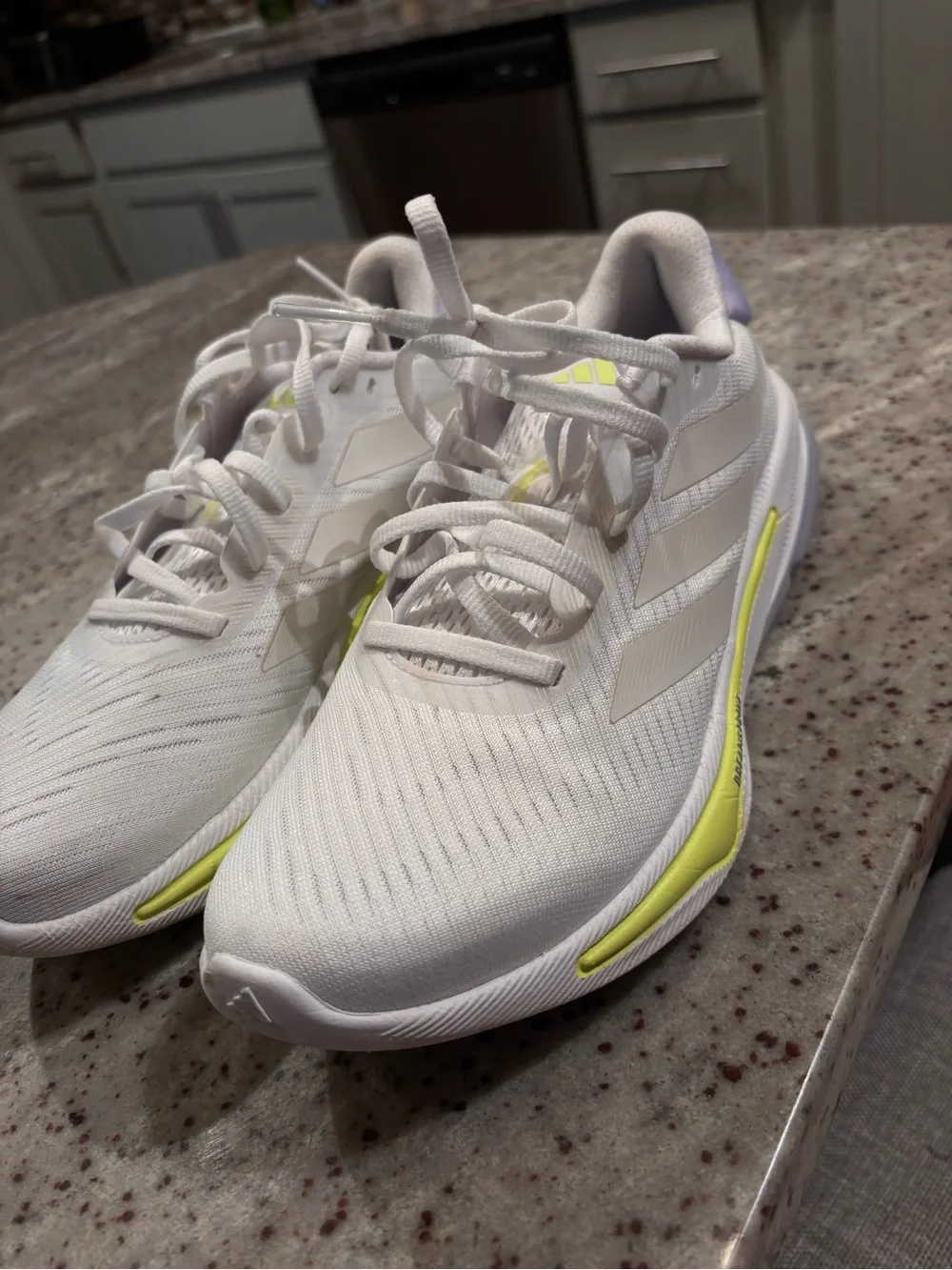 Adidas White Sneakers Sz 7